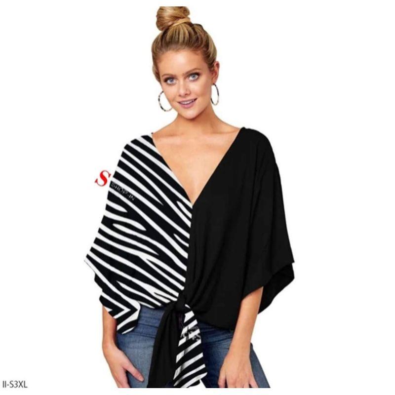 K-style V Neck Mixed Color Stripe Shirt Fashion Women s Chiffon Shirt Summer Short Sleeve T-shirt All-Matching Youthful-Looking Women T Tops Figure Color 5XL
K-style V Neck Mixed Color Stripe Shirt Fashion Women s Chiffon Shirt Summer Short Sleeve T-shirt All-Matching Youthful-Looking Women T Tops Figure Color 5XL
