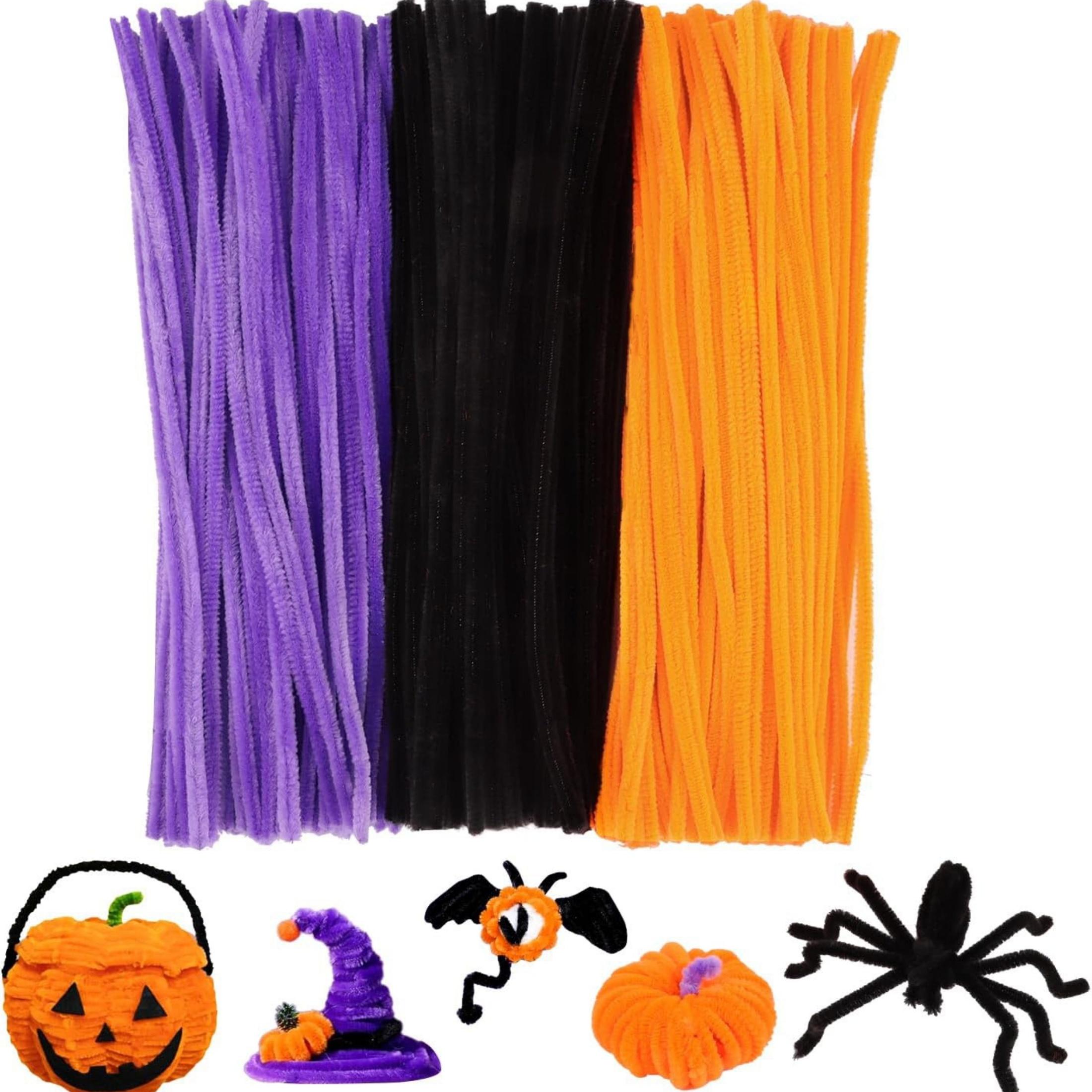 300Pcs Halloween Pipe Cleaners Craft,Pipe Cleaners Chenille Stem Fuzzy Sticks Craft Supplies for Home Handcraft Art
300Pcs Halloween Pipe Cleaners Craft,Pipe Cleaners Chenille Stem Fuzzy Sticks Craft Supplies for Home Handcraft Art