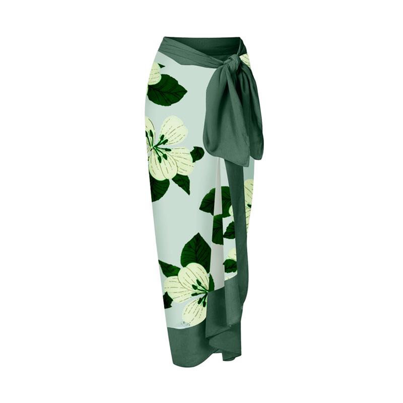 European & American Vacation-Style Midi Skirt with Tie-Up Design One Size светло-зеленый
European & American Vacation-Style Midi Skirt with Tie-Up Design One Size светло-зеленый