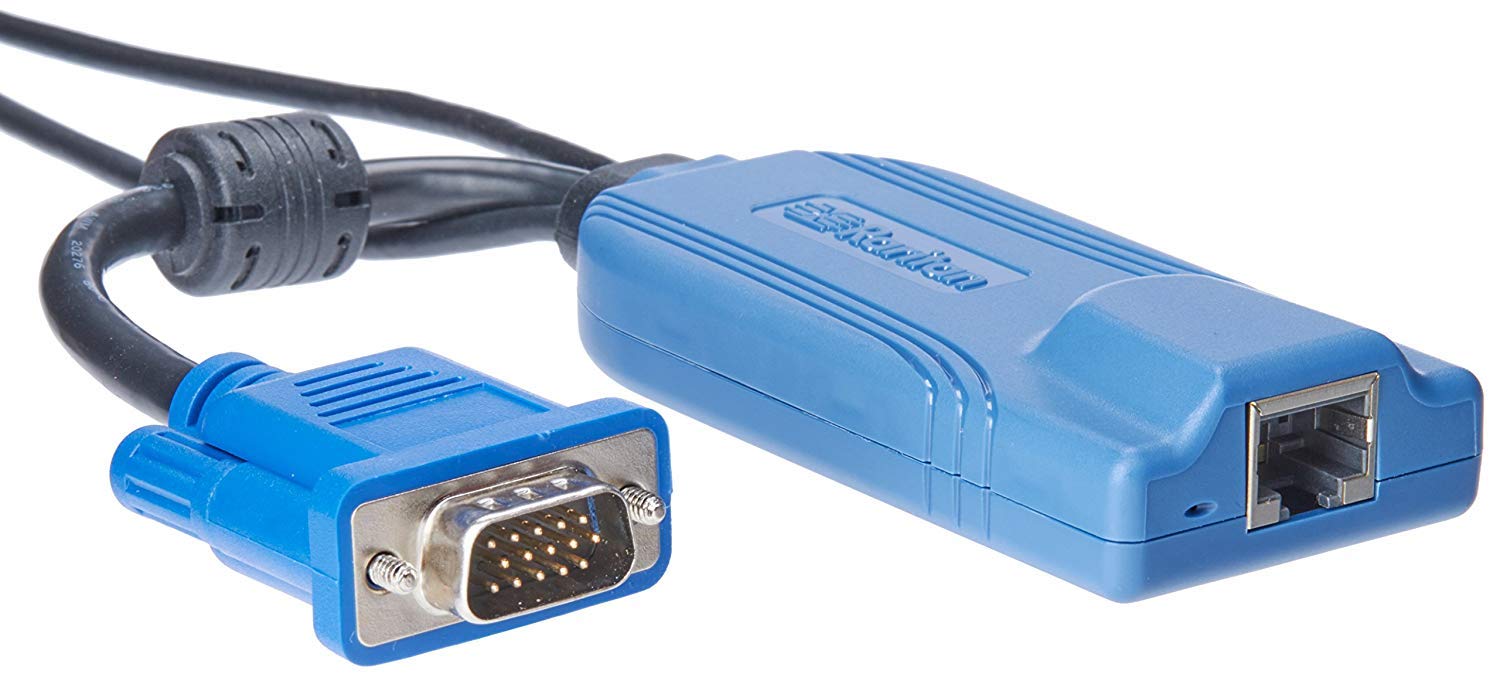 Raritan Dominion KX II KVM Cable (D2CIM-DVUSB) - Blue, Bipolar Transistor Switch, Push Button Actuator, Manual Operation
Raritan Dominion KX II KVM Cable (D2CIM-DVUSB) - Blue, Bipolar Transistor Switch, Push Button Actuator, Manual Operation