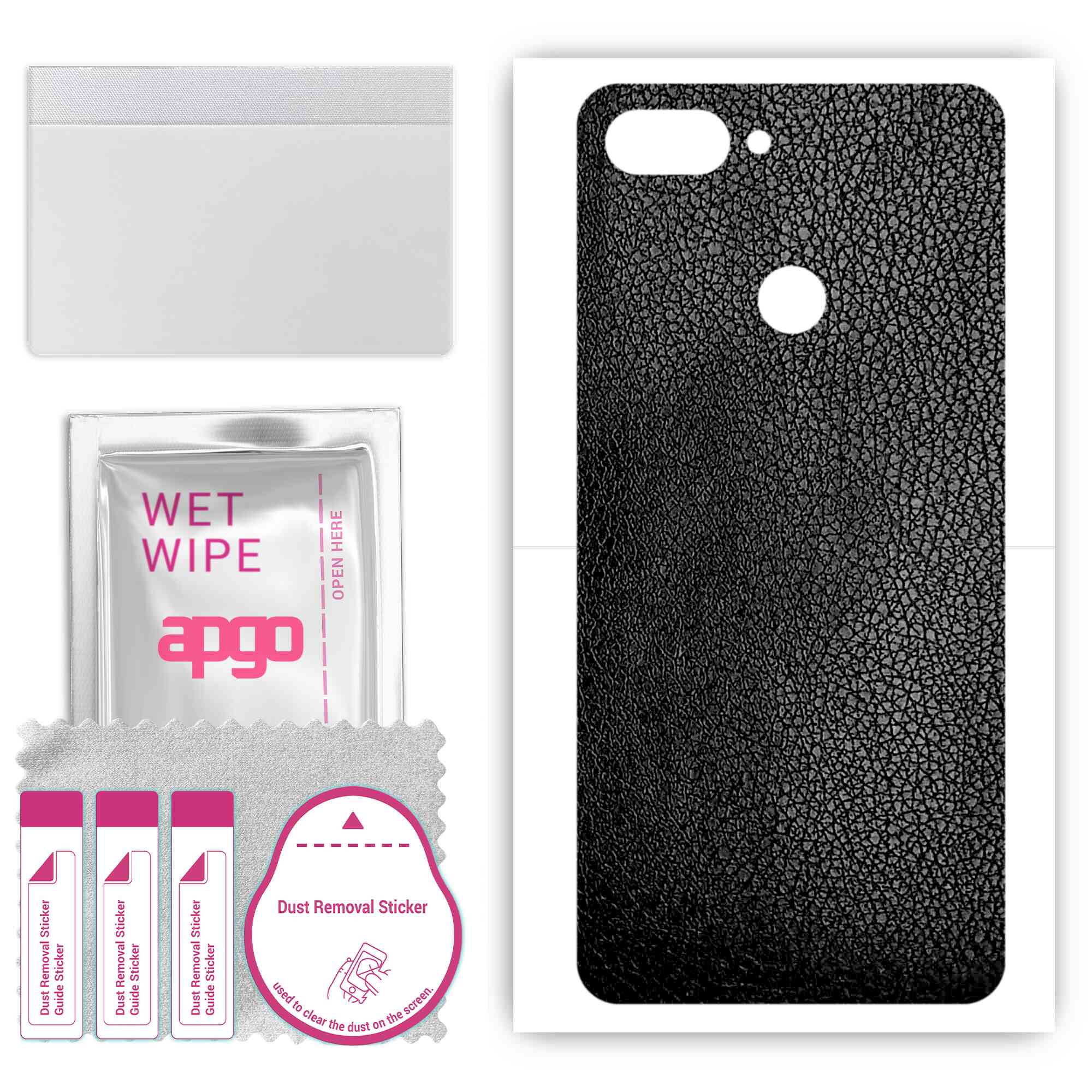 apgo Protective Skin Sticker for the back compatible with Asus Zenfone Max Plus (M1) ZB570TL, Wrap Film, Foil, Vinyl - Pattern Black Leather
apgo Protective Skin Sticker for the back compatible with Asus Zenfone Max Plus (M1) ZB570TL, Wrap Film, Foil, Vinyl - Pattern Black Leather