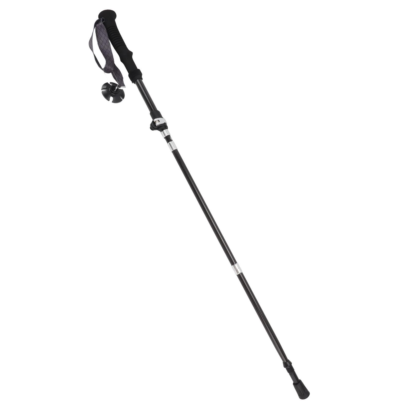 Walking Stick Collapsible Prevent Slip Lightweight Portable 3K Carbon Fiber Adjustable Hiking Pole for Mountaineering
Walking Stick Collapsible Prevent Slip Lightweight Portable 3K Carbon Fiber Adjustable Hiking Pole for Mountaineering