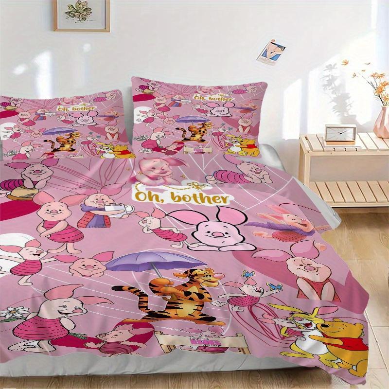 3pcs Piglet s Adventure Printed Quilt Set - Soft and Comfortable Quilt Cover for Bedroom, Guest Room and Dormitory Decorative Bedding Set 1 Duvet 135x200cm
3pcs Piglet s Adventure Printed Quilt Set - Soft and Comfortable Quilt Cover for Bedroom, Guest Room and Dormitory Decorative Bedding Set 1 Duvet 135x200cm