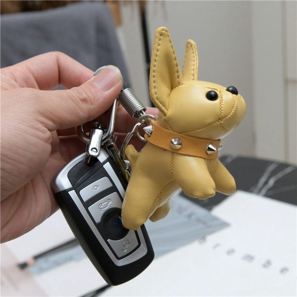 Cute Chubby Leather Keychain Cartoon Dog Dolls Fashion Car Keyring Friend 14CM Yellow
Cute Chubby Leather Keychain Cartoon Dog Dolls Fashion Car Keyring Friend 14CM Yellow