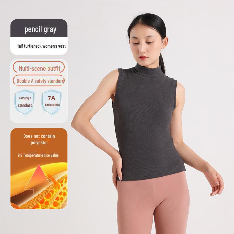 Женский бархатный жилет с гиалуроновой кислотой, осень/зима, полувысокий воротник L size
Женский бархатный жилет с гиалуроновой кислотой, осень/зима, полувысокий воротник L size