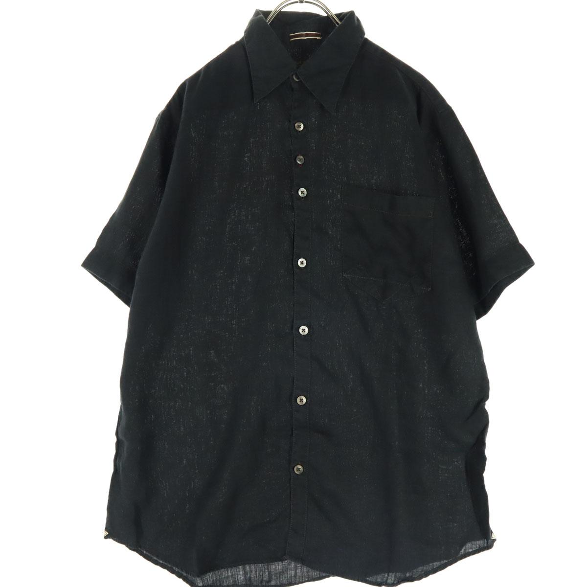 Paul Smith made in Japan Short sleeve Linen shirt M black Men s Used
Paul Smith made in Japan Short sleeve Linen shirt M black Men s Used