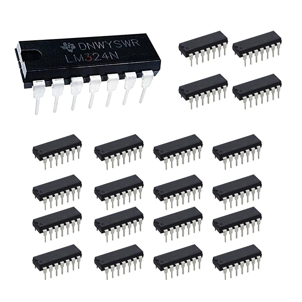 20 шт. IC LM324N LM324 DIP14 TI микросхема четырехъядерного операционного усилителя малой мощности
20 шт. IC LM324N LM324 DIP14 TI микросхема четырехъядерного операционного усилителя малой мощности