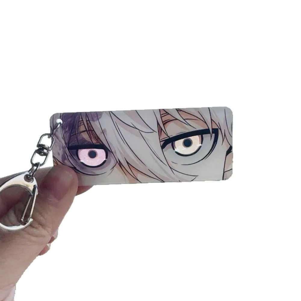 Creative Anime Style Keychain Eye Pattern Decorative Charm Durable Metal Alloy Material Stylish Design Suitable for Bags Backpacks and Keys One size белый
Creative Anime Style Keychain Eye Pattern Decorative Charm Durable Metal Alloy Material Stylish Design Suitable for Bags Backpacks and Keys One size белый