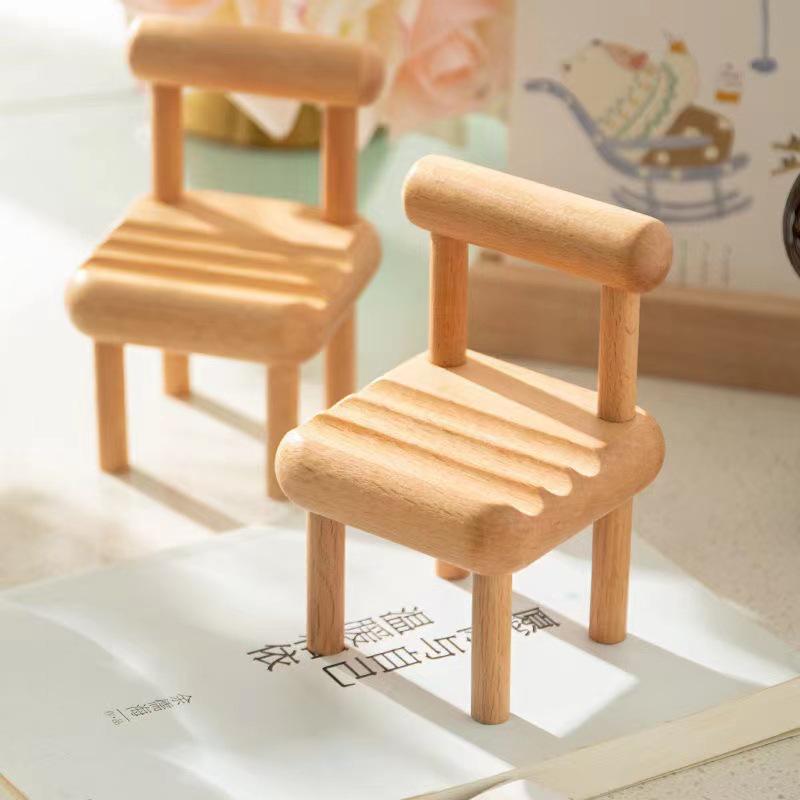 Solid Wood Phone Holder: Cute Mini Chair or Stool Design for Tablets and Phones
Solid Wood Phone Holder: Cute Mini Chair or Stool Design for Tablets and Phones