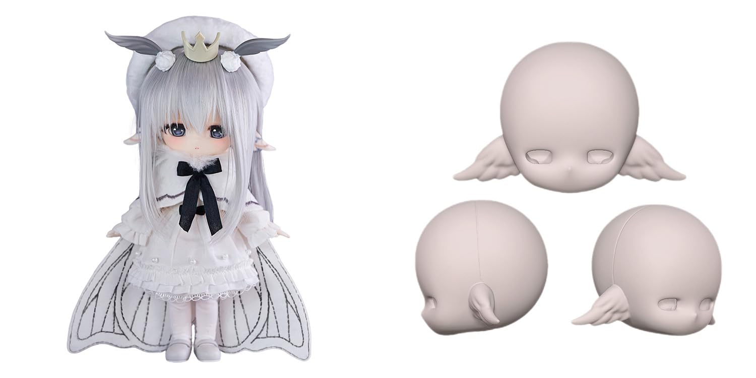 PICCODO ACTION DOLL x Hakubako Alice Mulberry Ash Set of 2 PVC POM ABS Fabric Resin Deformed Dolls HANEKO No Makeup Doll Head (White & Leaf) & & & & +
PICCODO ACTION DOLL x Hakubako Alice Mulberry Ash Set of 2 PVC POM ABS Fabric Resin Deformed Dolls HANEKO No Makeup Doll Head (White & Leaf) & & & & +