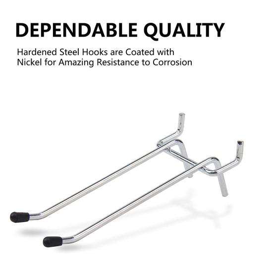 140Pcs/Set Pegboard Hook Rustproof Anti-corrosion Easy Installation Heavy Duty Strong Bearing Storage Metal
140Pcs/Set Pegboard Hook Rustproof Anti-corrosion Easy Installation Heavy Duty Strong Bearing Storage Metal