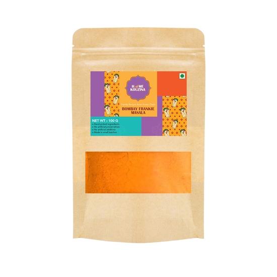 Home Kouzina Bombay Frankie Masala - 100G | Perfect for Frankies, Wraps, Rolls and Sandwiches| No Artificial Additives | 100% Natural Ingredients 10G0M
Home Kouzina Bombay Frankie Masala - 100G | Perfect for Frankies, Wraps, Rolls and Sandwiches| No Artificial Additives | 100% Natural Ingredients 10G0M