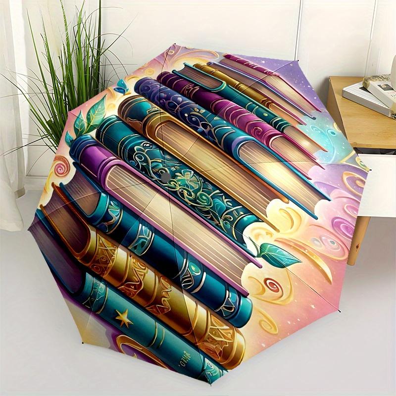 Book Tower, Fantasy Literature Automatic Opening and Closing Umbrella, Compact Travel Umbrella, Lightweight and Portable, Suitable for Beach
Book Tower, Fantasy Literature Automatic Opening and Closing Umbrella, Compact Travel Umbrella, Lightweight and Portable, Suitable for Beach