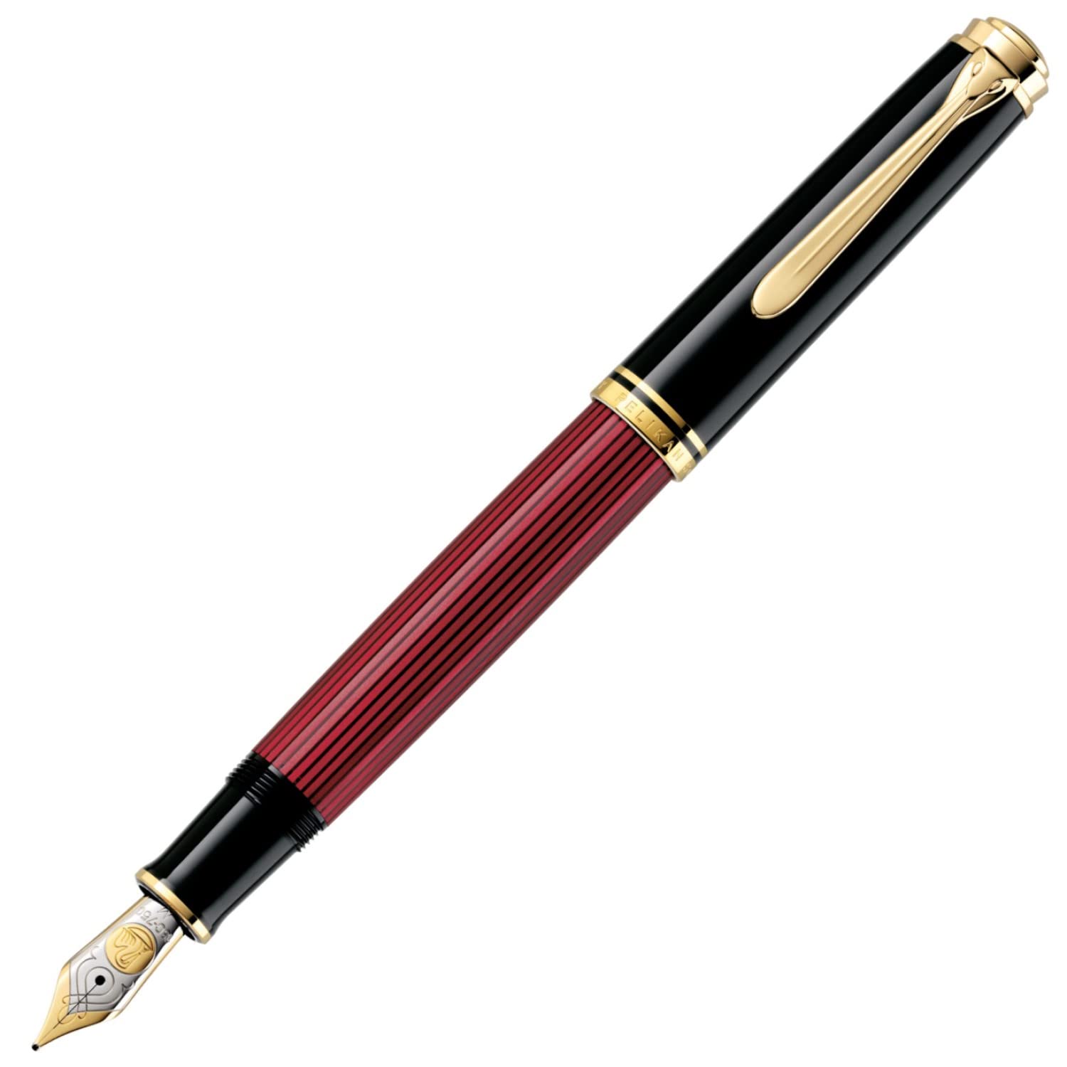 Pelikan Pelikan Fountain Pen F Fine Point Souveraine Red Stripe M800 Genuine Imported Product
Pelikan Pelikan Fountain Pen F Fine Point Souveraine Red Stripe M800 Genuine Imported Product