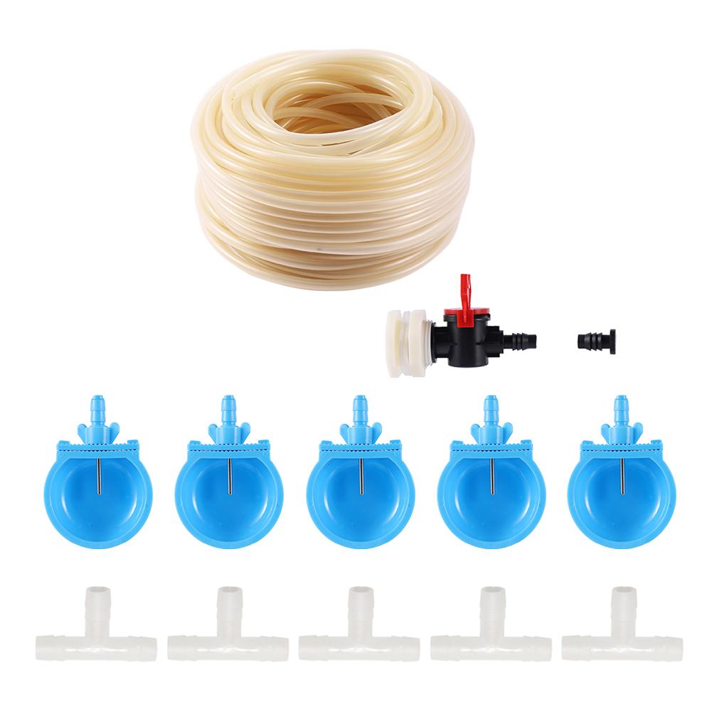 5M Hose with Rabbit Drinker Kit Rabbit Breeding Equipment Anti-scratch Drinking Water Bowl Rabbit Fox Nipple Drinking Water Box білий
5M Hose with Rabbit Drinker Kit Rabbit Breeding Equipment Anti-scratch Drinking Water Bowl Rabbit Fox Nipple Drinking Water Box білий