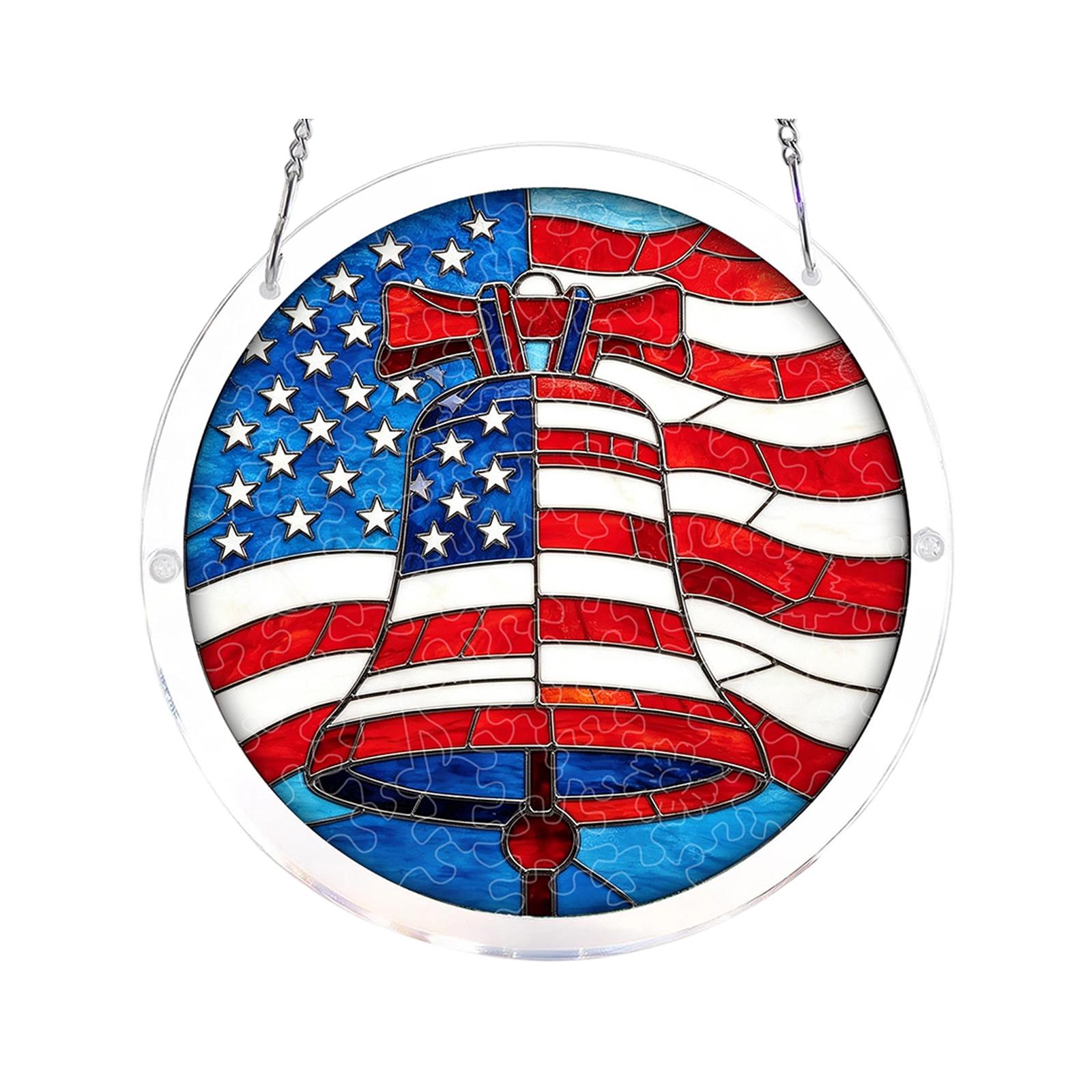 2D Acrylic Hanging Puzzle Decorative Ornament Featuring Number 7 4 and Flag Pattern Suitable for Window Display or Wall Mounting One Size
2D Acrylic Hanging Puzzle Decorative Ornament Featuring Number 7 4 and Flag Pattern Suitable for Window Display or Wall Mounting One Size
