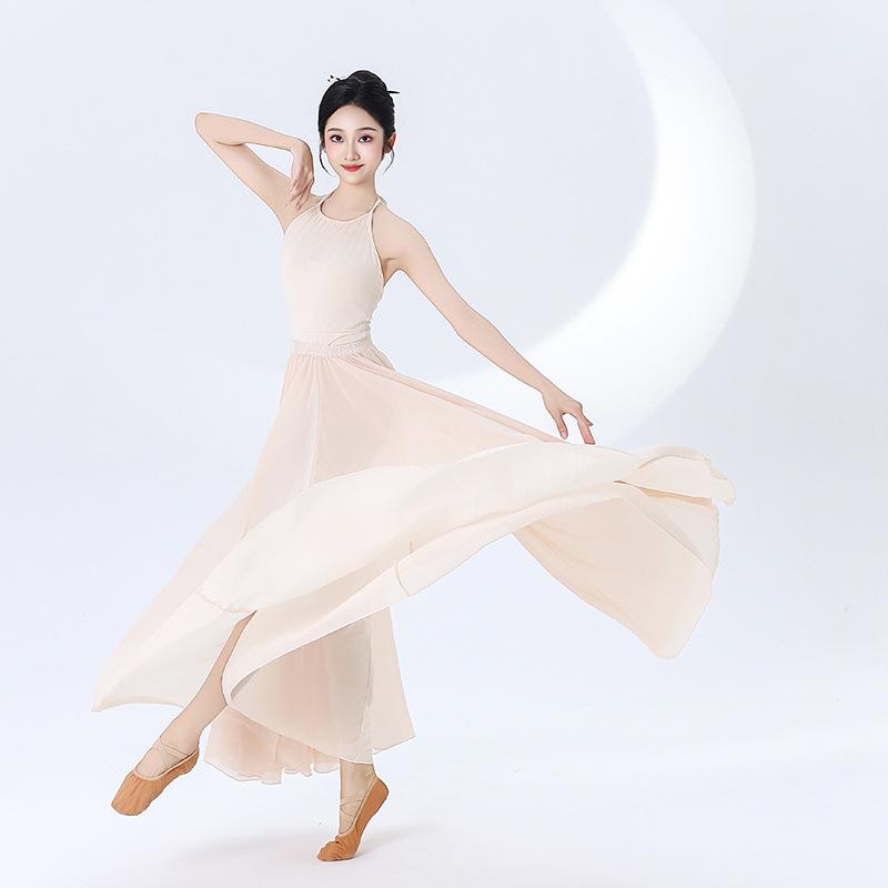 Women s Classical Dance Costume: Flowing Gauze Dress with 720° Big Swing Skirt for Ballet & Modern Dance Practice Extra Large
Women s Classical Dance Costume: Flowing Gauze Dress with 720° Big Swing Skirt for Ballet & Modern Dance Practice Extra Large