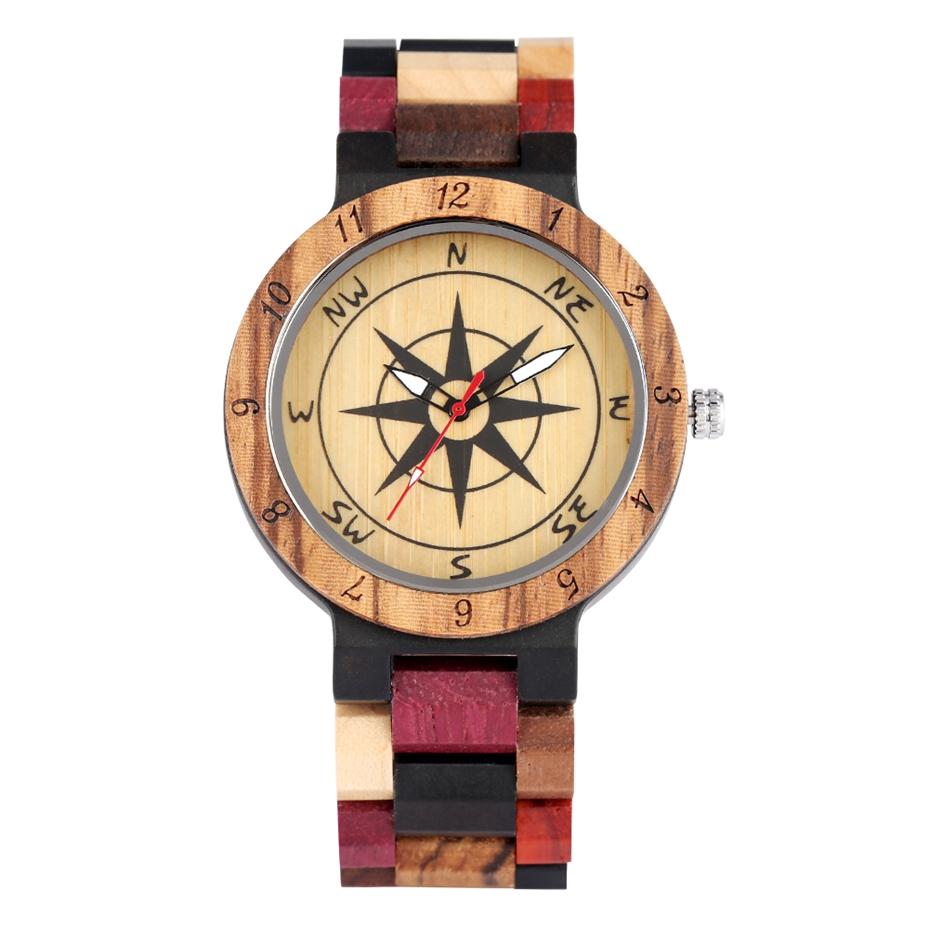 Royal Compass Dial Wood Watch for Couple Men Bamboo Watch Full Wooden Mixed Color Wrist Quartz Watch Women Luxury Souvenir Gifts
Royal Compass Dial Wood Watch for Couple Men Bamboo Watch Full Wooden Mixed Color Wrist Quartz Watch Women Luxury Souvenir Gifts