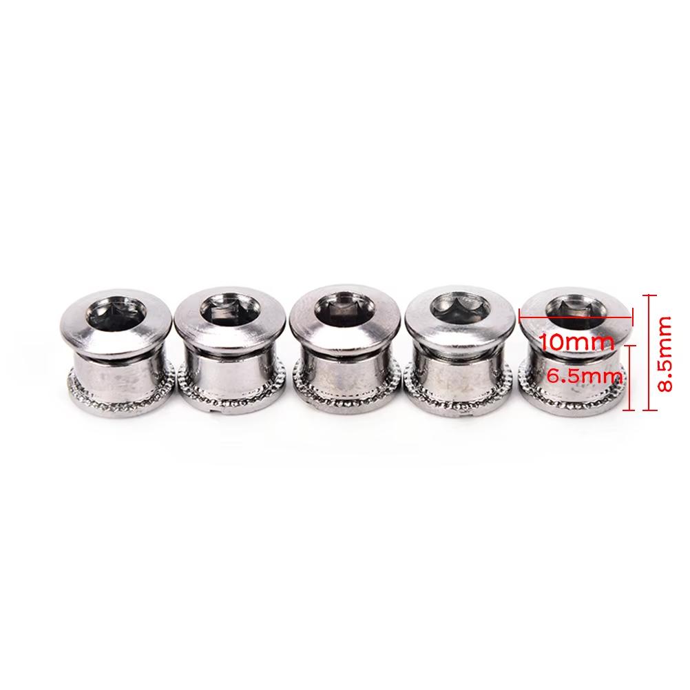 5Pairs Bike Crankset Bolts Crank Bolts Mountain Road Bicyle Steel Chainring Screws Chainwheel Screws Nut Bike Accessories
5Pairs Bike Crankset Bolts Crank Bolts Mountain Road Bicyle Steel Chainring Screws Chainwheel Screws Nut Bike Accessories