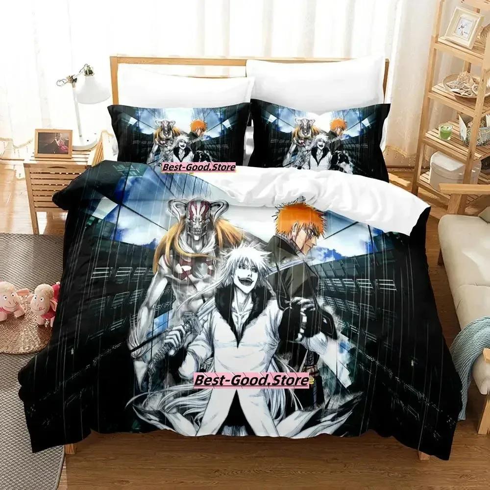 Новый комплект постельного белья Bleach Пододеяльник Простыня Набивной комплект для кровати Наволочка Кровать Полный Размер Queen King Одеяло Спальня 70x133cm 2pcs
Новый комплект постельного белья Bleach Пододеяльник Простыня Набивной комплект для кровати Наволочка Кровать Полный Размер Queen King Одеяло Спальня 70x133cm 2pcs