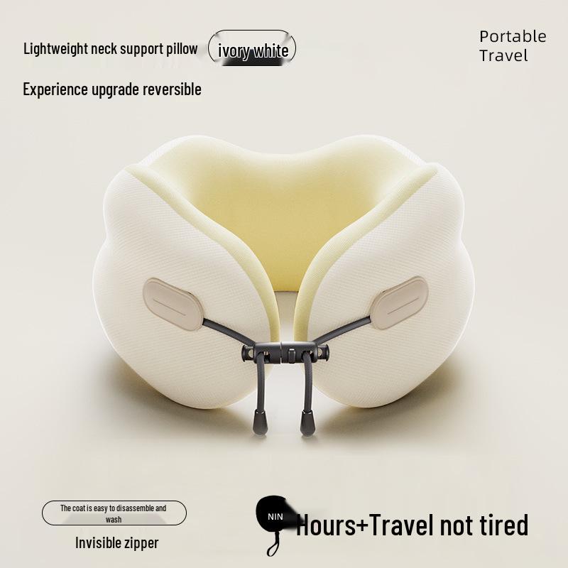Portable U-Shaped Memory Foam Travel Pillow for Neck Support and Cervical Protection Standard (for under 80kg/35cm neck)
Portable U-Shaped Memory Foam Travel Pillow for Neck Support and Cervical Protection Standard (for under 80kg/35cm neck)