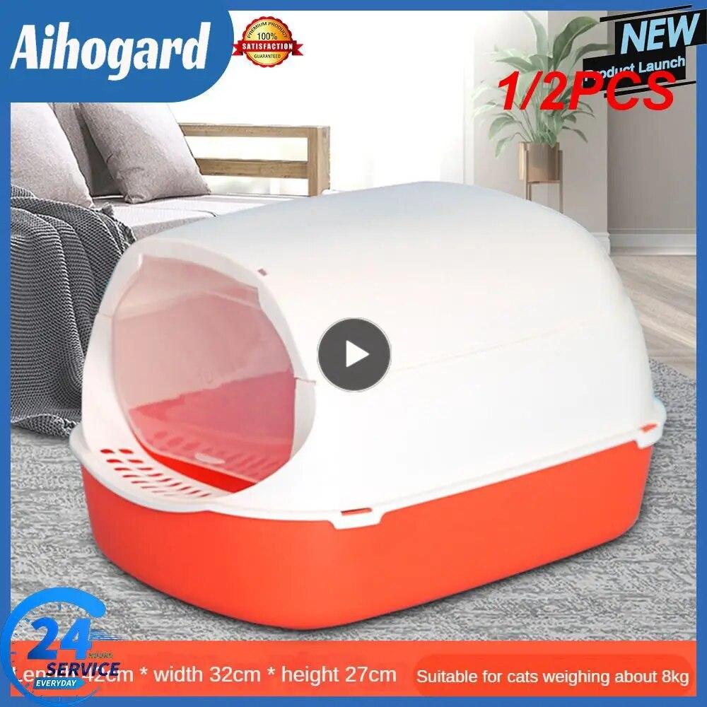 1/2PCS Plastic With Spoon Cat Excrement Basin Front Lift Cover Pet Litter Box Clean Basin Pet Bedpan Toilet Pets Supplies Splash
1/2PCS Plastic With Spoon Cat Excrement Basin Front Lift Cover Pet Litter Box Clean Basin Pet Bedpan Toilet Pets Supplies Splash