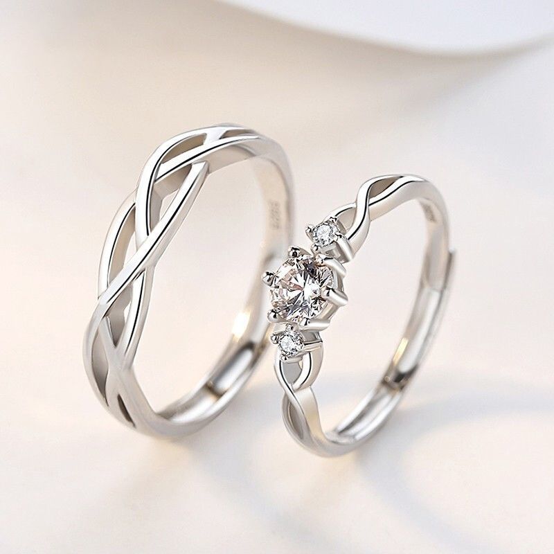 Нишевый дизайн, переплетенное кольцо для пары с открытой любовью, парное кольцо для мужчин и женщин, обручальное кольцо из синего шелка
Нишевый дизайн, переплетенное кольцо для пары с открытой любовью, парное кольцо для мужчин и женщин, обручальное кольцо из синего шелка