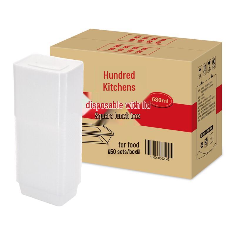 Disposable Rectangular Plastic Food Containers with Lids
Disposable Rectangular Plastic Food Containers with Lids
