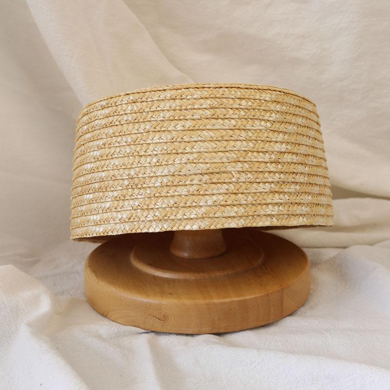 Summer 100% Raffia Flat Fedoras Hat Women French Woven Straw Pillbox Hat Beach Berets Charming Wedding Party Medicine Boater Hat 56-58cm
Summer 100% Raffia Flat Fedoras Hat Women French Woven Straw Pillbox Hat Beach Berets Charming Wedding Party Medicine Boater Hat 56-58cm