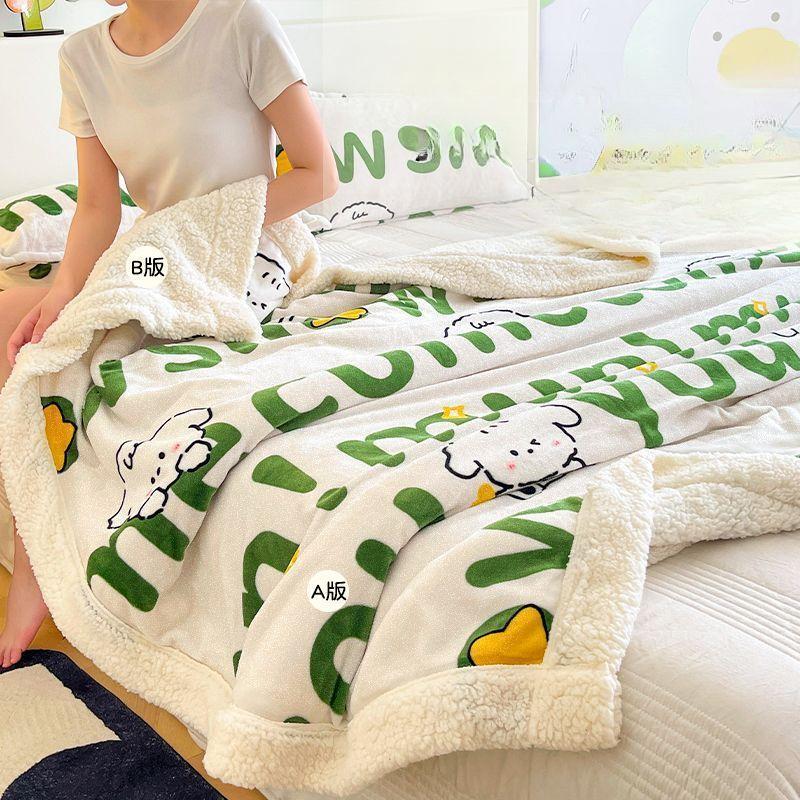 Plaid Warm Autumn Winter Cartoon Blanket Double woolen blanket Christmas Bedspread on the bed Sofa Cover Breathable Blanket 120X200cm
Plaid Warm Autumn Winter Cartoon Blanket Double woolen blanket Christmas Bedspread on the bed Sofa Cover Breathable Blanket 120X200cm
