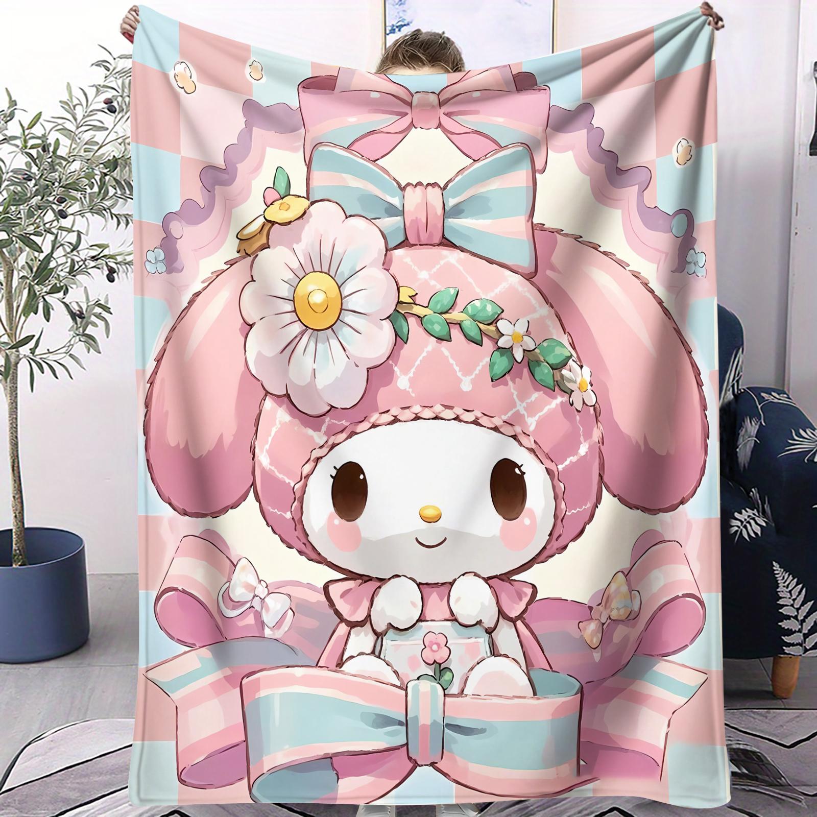 Pastel Sanrio Cartoon Friends Small Cover Blanket Soft Comfortable All Season Bed Bedroom Sofa Office Car Lunch Camping Nap Gift 70x100cm
Pastel Sanrio Cartoon Friends Small Cover Blanket Soft Comfortable All Season Bed Bedroom Sofa Office Car Lunch Camping Nap Gift 70x100cm