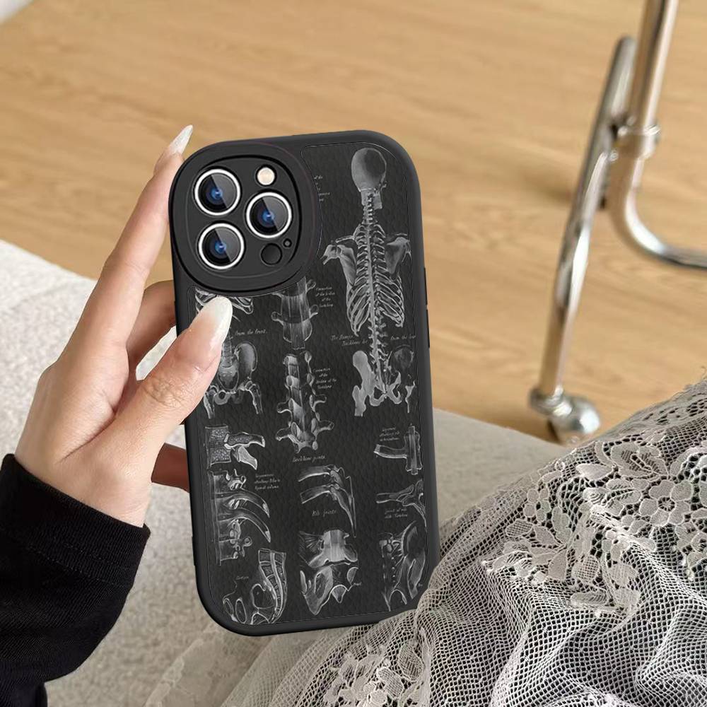 Radiological Human Organs Skeleton Phone Case For IPhone 16 15 14 13 12 11 Pro Max Plus Soft Leather Cover iPhone 14 plus
Radiological Human Organs Skeleton Phone Case For IPhone 16 15 14 13 12 11 Pro Max Plus Soft Leather Cover iPhone 14 plus