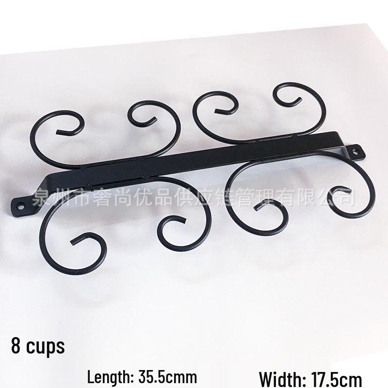 Креативная кованая подставка для бокалов - Подвесной держатель для винных бокалов для домашних баров
Креативная кованая подставка для бокалов - Подвесной держатель для винных бокалов для домашних баров