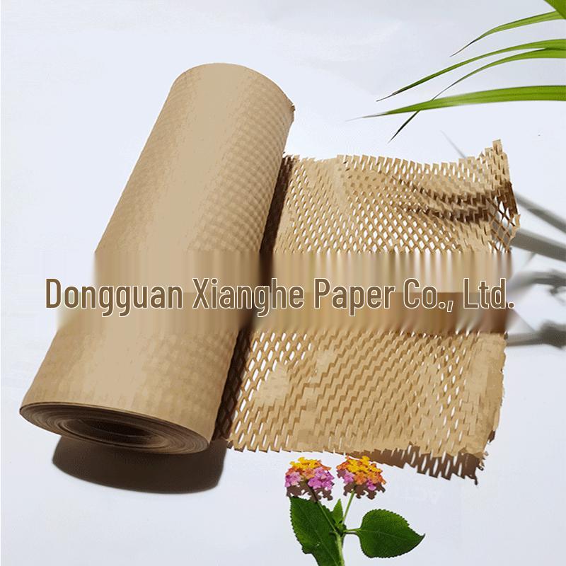 Eco-Friendly Biodegradable Honeycomb Kraft Paper Roll - Shockproof Cushioning Packaging White Honeycomb Paper 30CM x 10M
Eco-Friendly Biodegradable Honeycomb Kraft Paper Roll - Shockproof Cushioning Packaging White Honeycomb Paper 30CM x 10M
