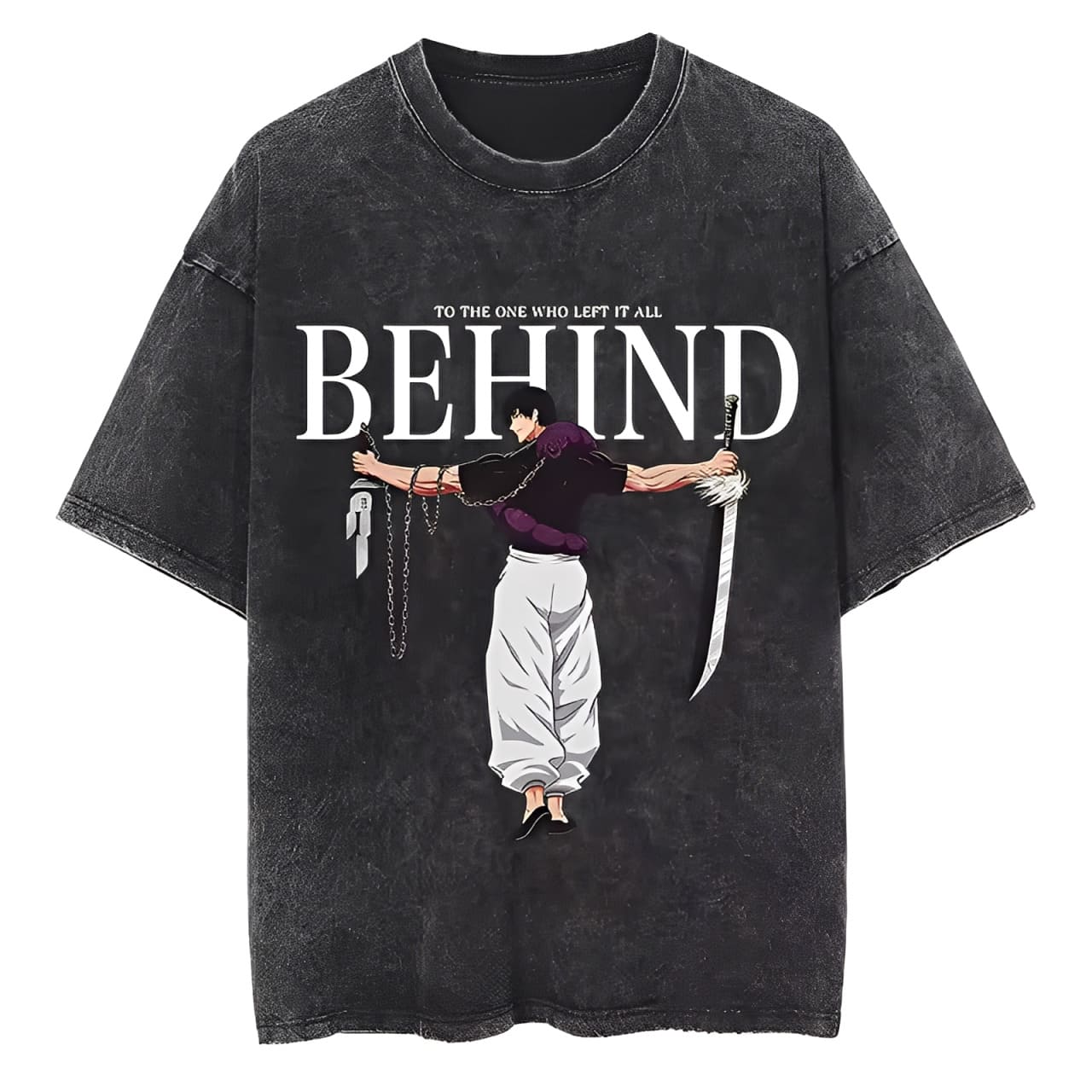 Jujutsu Kaisen Toji Fushiguro T Shirt Behind Text Graphic Men Acid Wash Oversized Streetwear Anime Retro Cotton Top Tee M
Jujutsu Kaisen Toji Fushiguro T Shirt Behind Text Graphic Men Acid Wash Oversized Streetwear Anime Retro Cotton Top Tee M