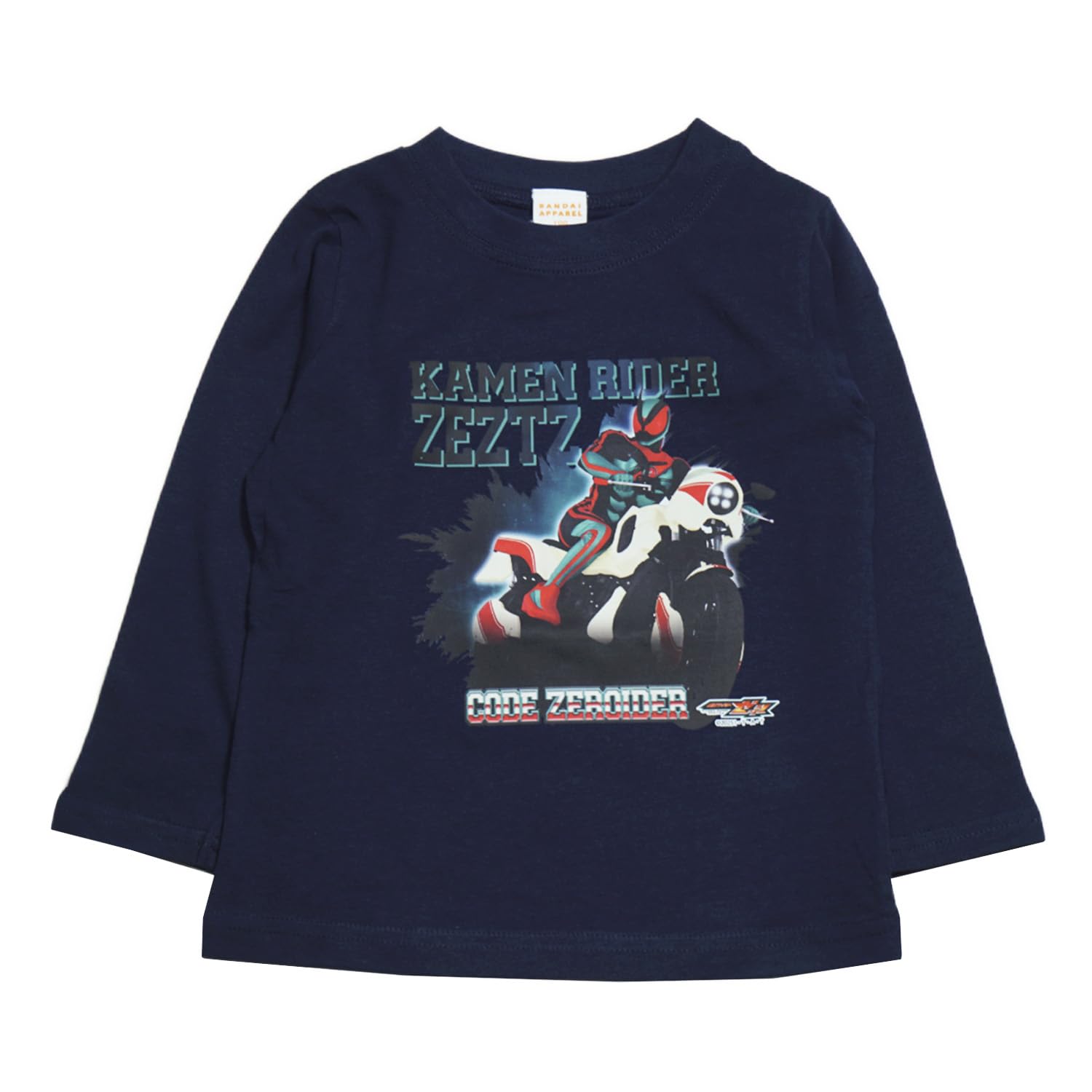 Bandai 2025 Fall/Winter Kamen Rider Zetts Jersey Long Sleeve T-Shirt, Navy, Size 110cm (eq9190azz-2), 100% Cotton
Bandai 2025 Fall/Winter Kamen Rider Zetts Jersey Long Sleeve T-Shirt, Navy, Size 110cm (eq9190azz-2), 100% Cotton