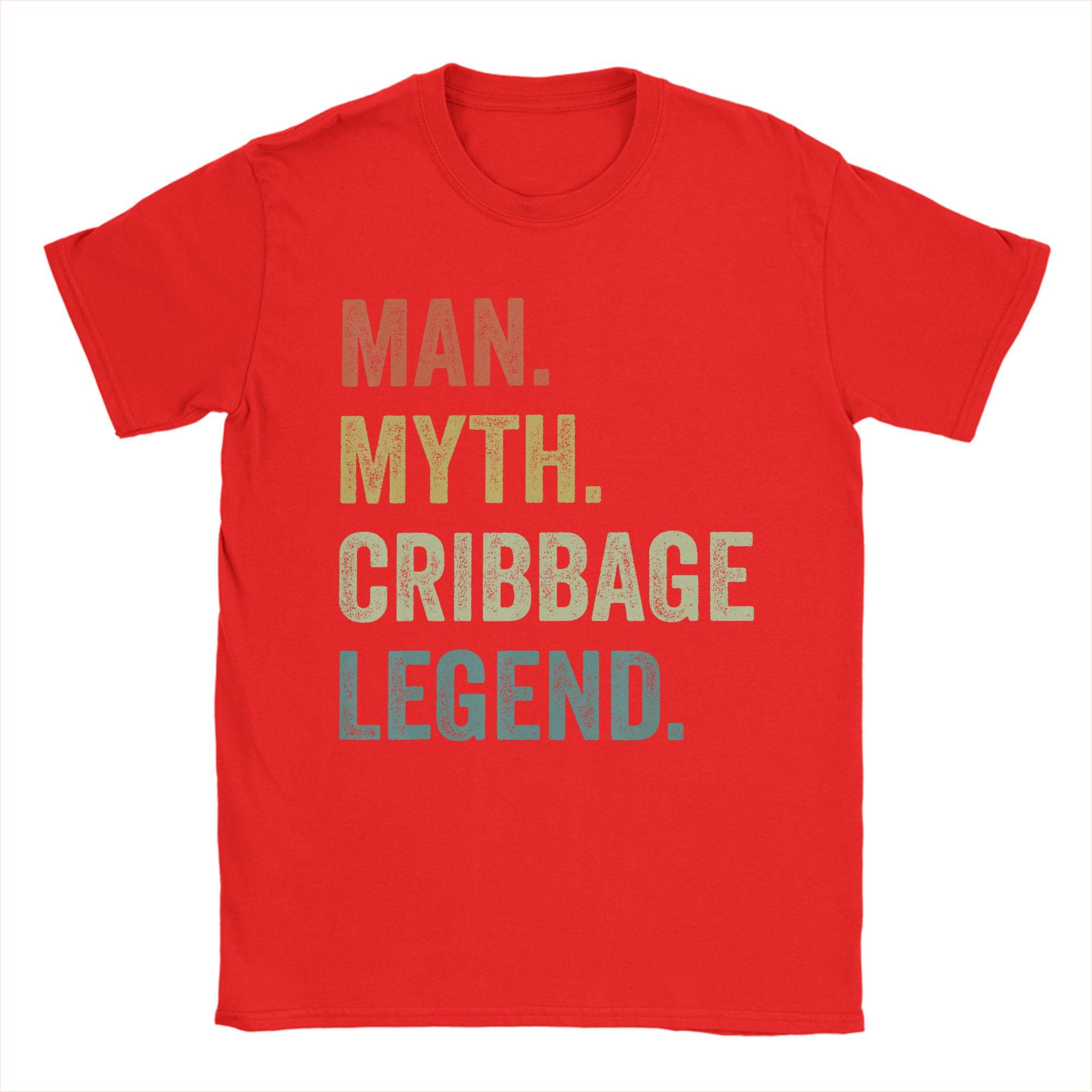 Men TShirts Cards Game Myth Cribbage Legend Casual Cotton Tee Shirt Short Sleeve T Shirts Crewneck Clothing Gift Idea S
Men TShirts Cards Game Myth Cribbage Legend Casual Cotton Tee Shirt Short Sleeve T Shirts Crewneck Clothing Gift Idea S