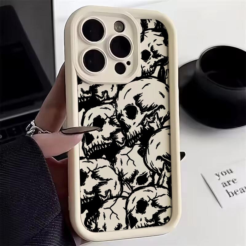 Punk Style Skull Art Print Phone Case for iPhone 17 16 15 14 13 12 11 Series Pro Max Plus iphone 16
Punk Style Skull Art Print Phone Case for iPhone 17 16 15 14 13 12 11 Series Pro Max Plus iphone 16