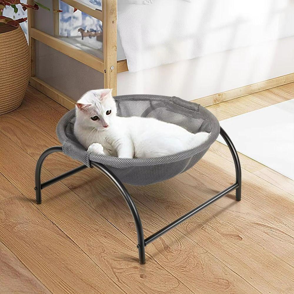 Breathable Cat Standing Bed Detachable Pet Sleeping Nest Universal Elevated Cat Hammock Indoor Black Mesh
Breathable Cat Standing Bed Detachable Pet Sleeping Nest Universal Elevated Cat Hammock Indoor Black Mesh