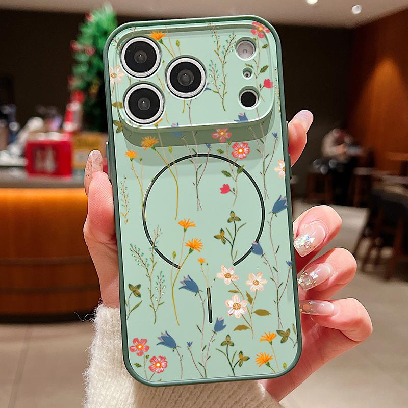 Case For iPhone 17 Pro Max Cartoon Flower Garden Print Magnetic For Magsafe Hybrid Slim Matte Cover For iPhone 16 15 14 13 Pro Max iPhone 14 Pro зелений
Case For iPhone 17 Pro Max Cartoon Flower Garden Print Magnetic For Magsafe Hybrid Slim Matte Cover For iPhone 16 15 14 13 Pro Max iPhone 14 Pro зелений