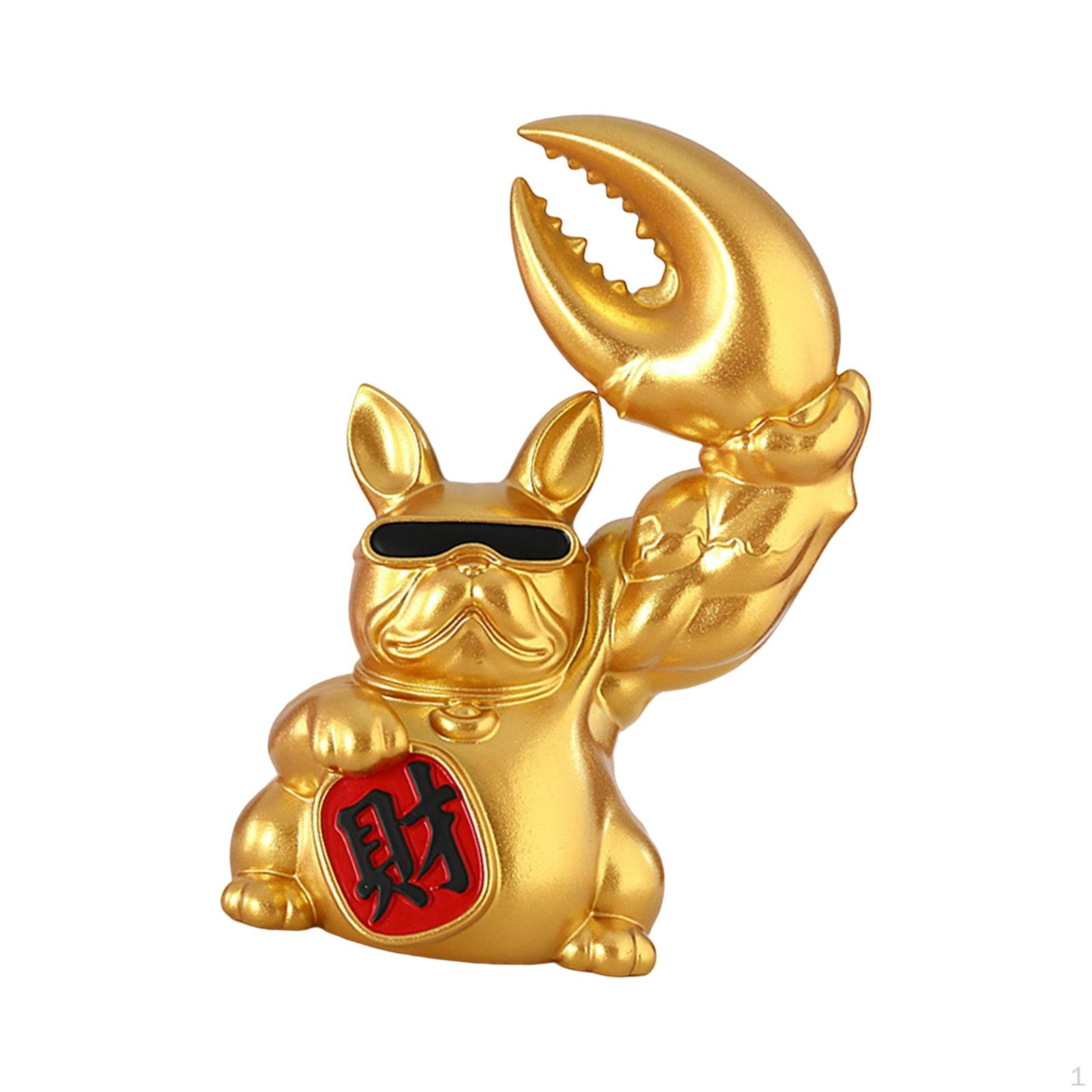 Dog Figurine Statue Decorative Collectible Crafts Sculpture for Tabletop Living Room Home Decoration золотий
Dog Figurine Statue Decorative Collectible Crafts Sculpture for Tabletop Living Room Home Decoration золотий