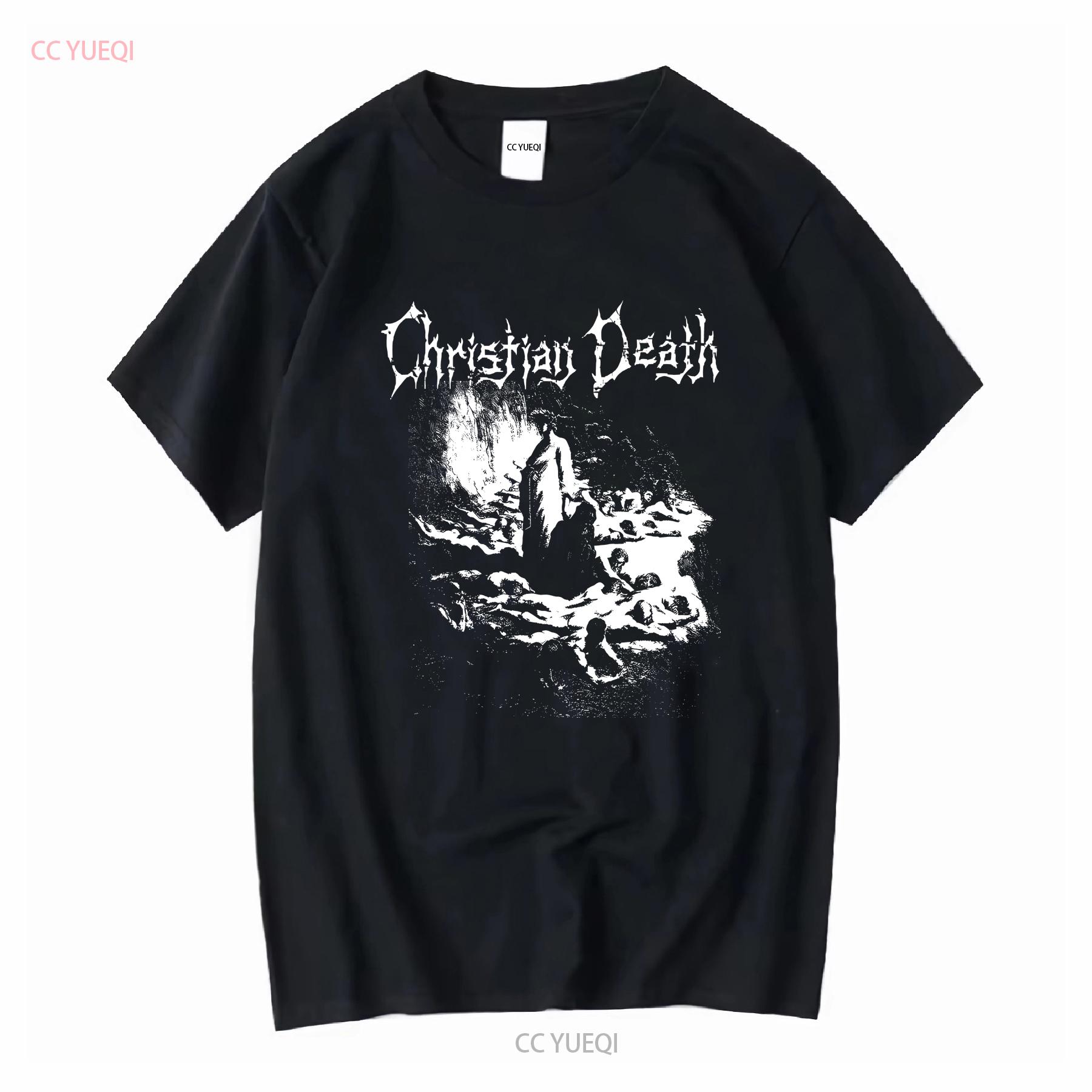 Christian Death T Shirt long or short sleeves vintage Washed designer clothes streetwear Breathable Slightly homme fashion 4XL
Christian Death T Shirt long or short sleeves vintage Washed designer clothes streetwear Breathable Slightly homme fashion 4XL