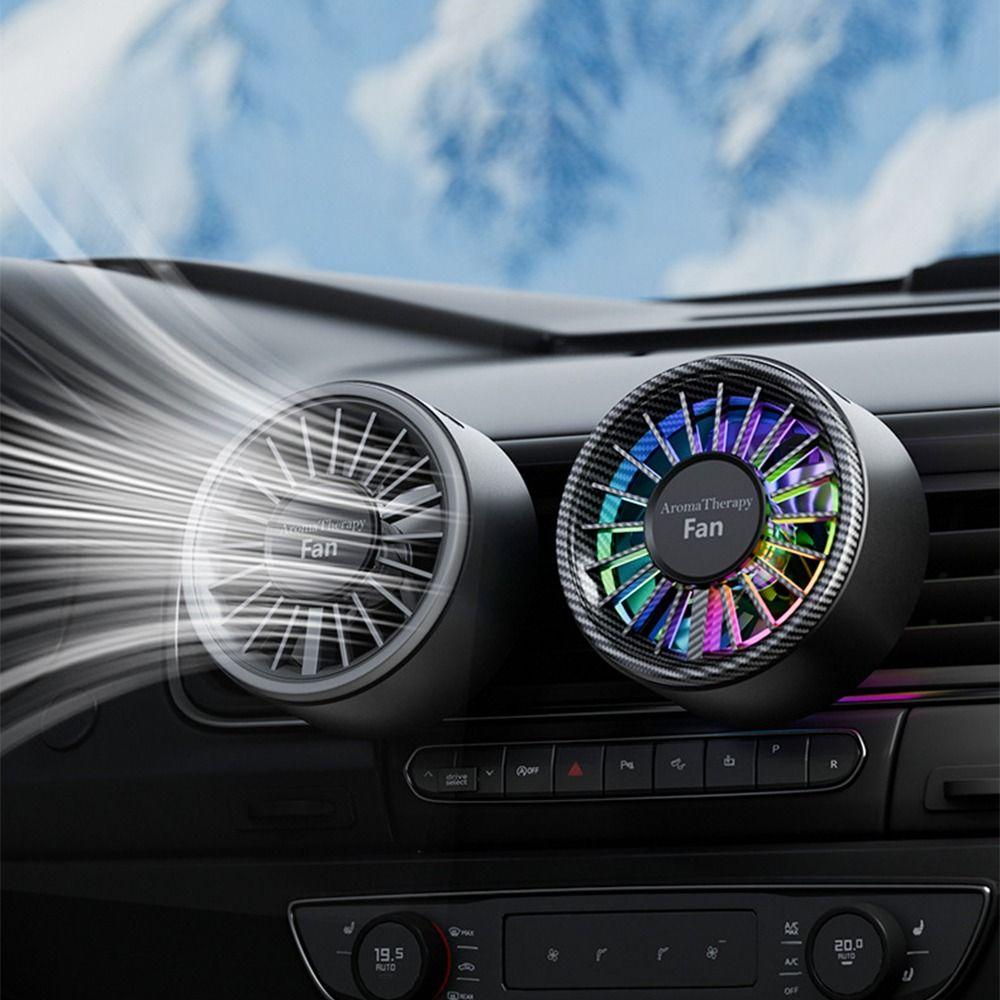 USB Car Air Freshener Stereoscopic Rotation Car Diffuser Fan Car Interior Accessories сірий
USB Car Air Freshener Stereoscopic Rotation Car Diffuser Fan Car Interior Accessories сірий