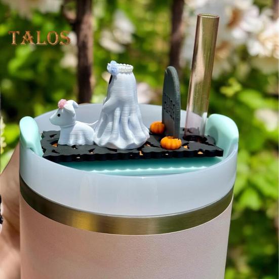 Крышка для чашки на Хэллоуин, призрачная собака, ходячая статуя, крышка для чашки объемом 40 унций, жуткие аксессуары для чашки на Хэллоуин белый
Крышка для чашки на Хэллоуин, призрачная собака, ходячая статуя, крышка для чашки объемом 40 унций, жуткие аксессуары для чашки на Хэллоуин белый