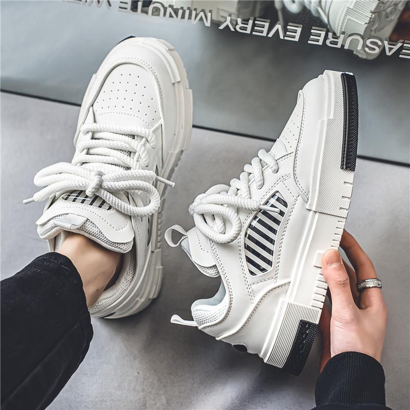 Мужская обувь весенний тренд универсальная корейская версия студенческой повседневной обуви для досок, нишевая оригинальная толстая подошва, увеличивающая рост, спортивная обувь небольшого размера белого цвета 44
Мужская обувь весенний тренд универсальная корейская версия студенческой повседневной обуви для досок, нишевая оригинальная толстая подошва, увеличивающая рост, спортивная обувь небольшого размера белого цвета 44