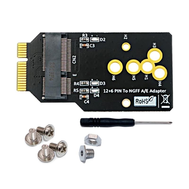 WIFI6 Module to 12+6 Pin Adapter Board for Desktop Motherboards Use with AX200/201/210 WIFI6 Module
WIFI6 Module to 12+6 Pin Adapter Board for Desktop Motherboards Use with AX200/201/210 WIFI6 Module