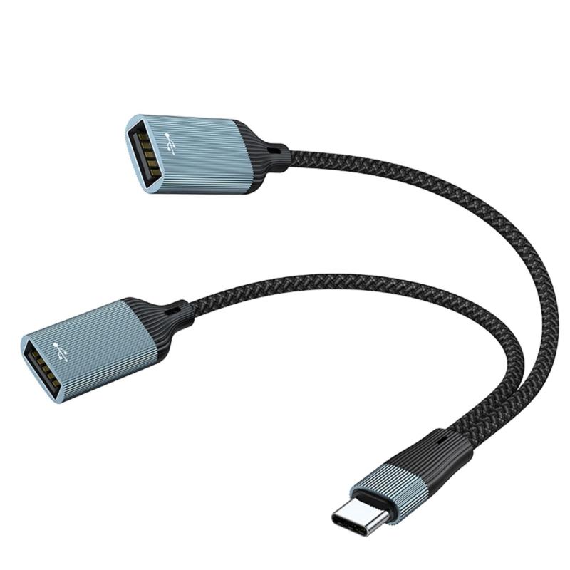 Два USB C Порти Розширювальні Адаптери OTG Хаби Для Ноутбука Смартфона Підтримує 480 Мбіт/с Передачу 1,5А Зарядку
Два USB C Порти Розширювальні Адаптери OTG Хаби Для Ноутбука Смартфона Підтримує 480 Мбіт/с Передачу 1,5А Зарядку