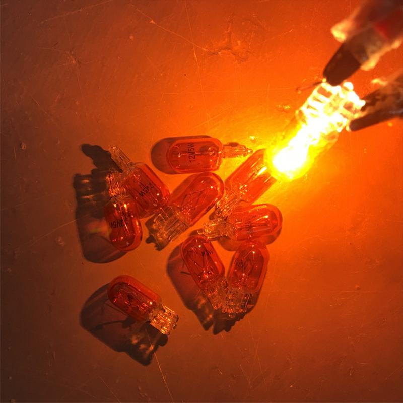 10 шт. Автомобільна галогенна лампа T10 12 В 5 Вт Стійкість до високих температур Краща ізоляція Світло приладів бурштин
10 шт. Автомобільна галогенна лампа T10 12 В 5 Вт Стійкість до високих температур Краща ізоляція Світло приладів бурштин