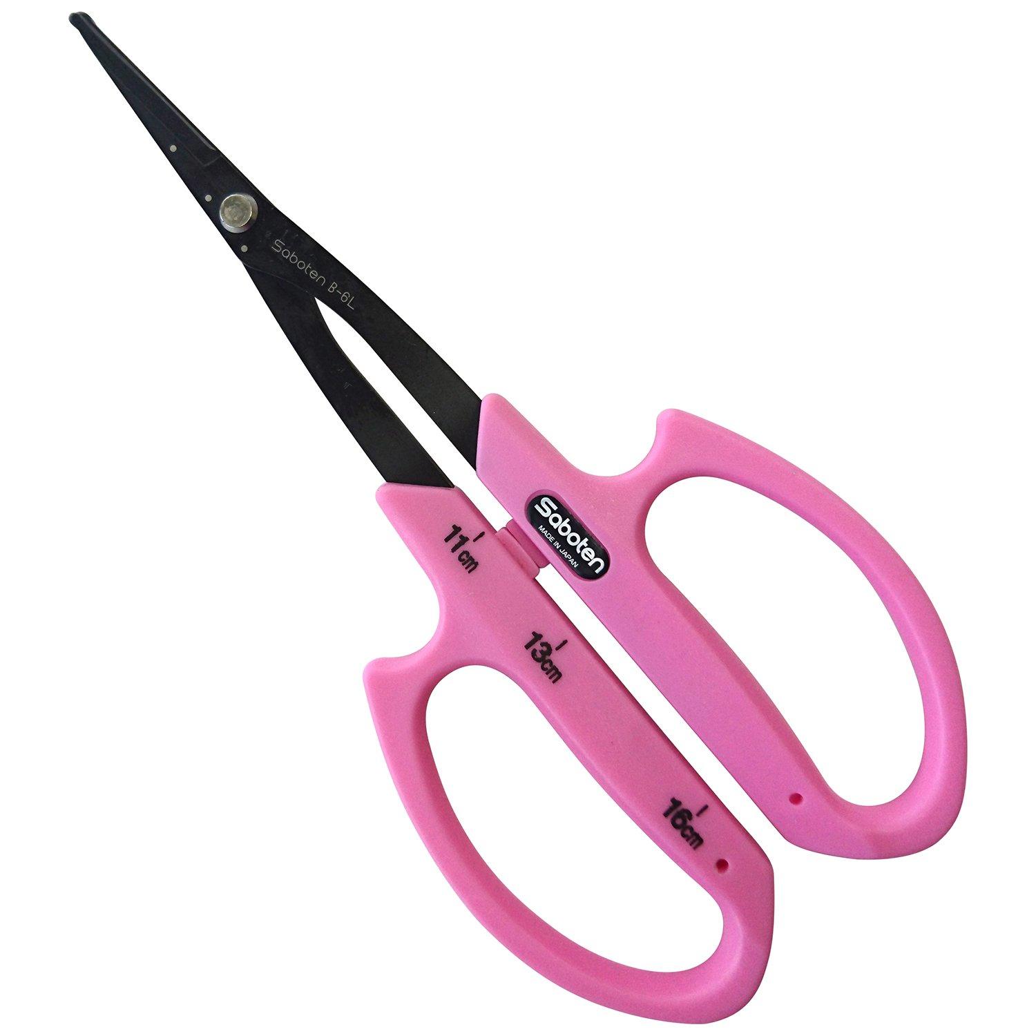 Cactus Grape Scissors Long Neck Type Rounded Straight Blade 185mm With Scale No.B-6L
Cactus Grape Scissors Long Neck Type Rounded Straight Blade 185mm With Scale No.B-6L