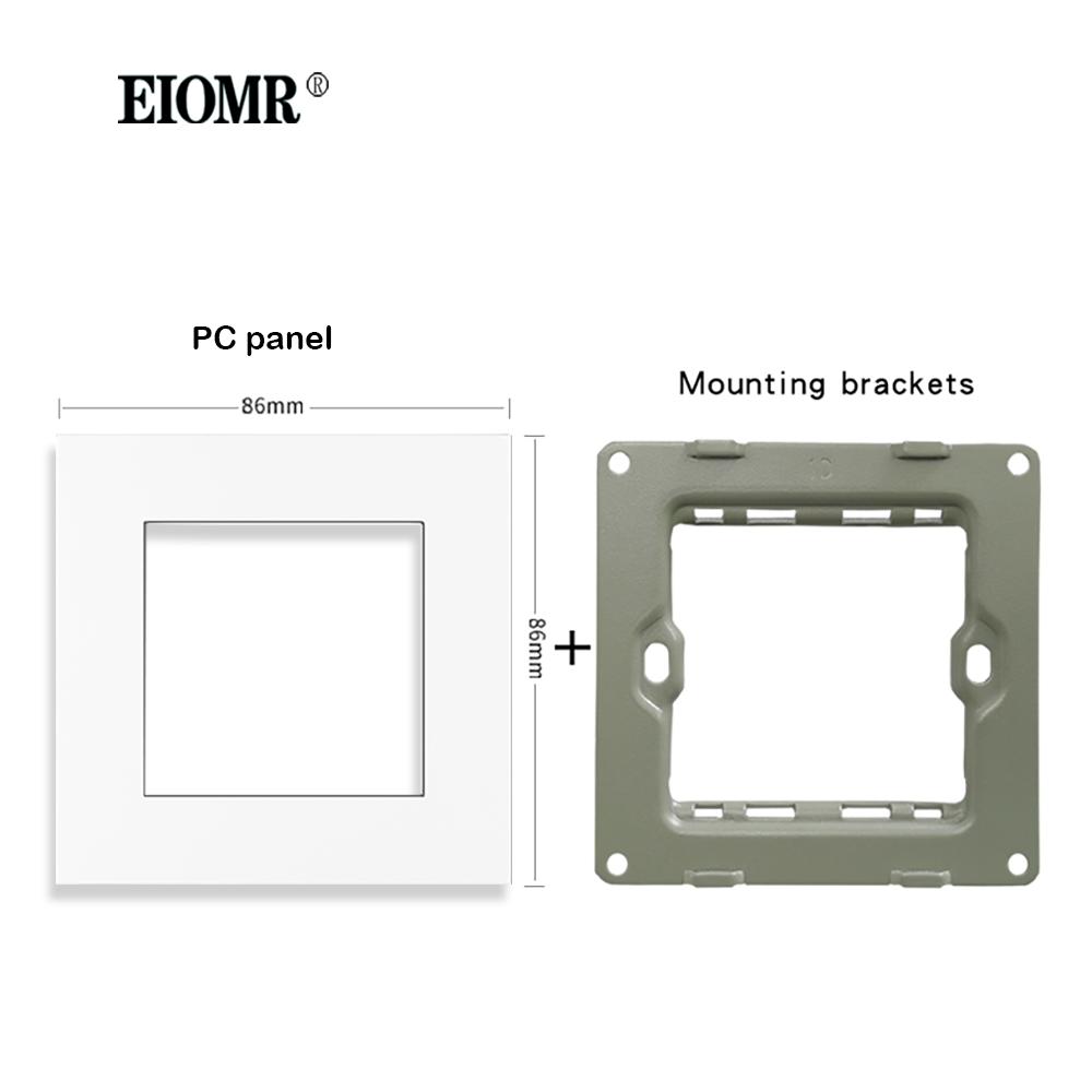 EIOMR A1 Series White PC Panel EU French Power Socket Wall Switch USB TV RJ45 Sensor Switch Module DIY Suitable for Square Boxes 110-250V
EIOMR A1 Series White PC Panel EU French Power Socket Wall Switch USB TV RJ45 Sensor Switch Module DIY Suitable for Square Boxes 110-250V